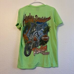 COPY - Harley-Davidson Green Graphic T-Shirt